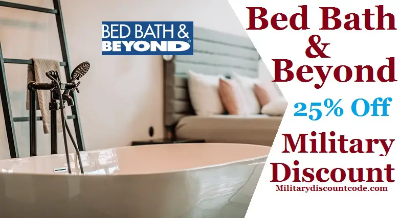Bed Bath And Beyond Military Discount