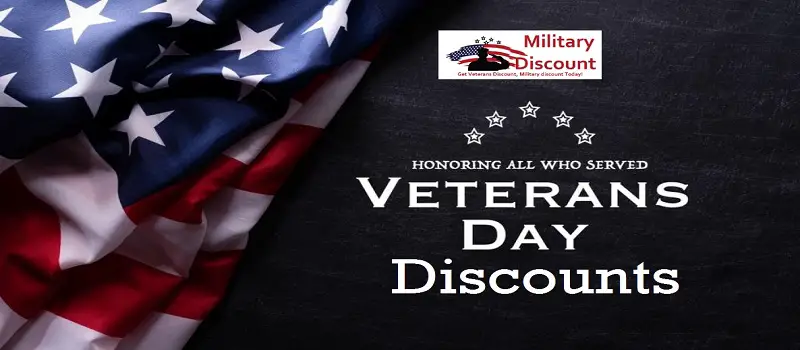 veterans day discount