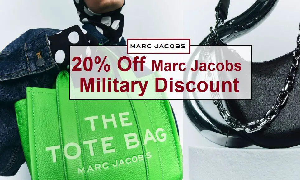 Marc Jacobs Military discount
