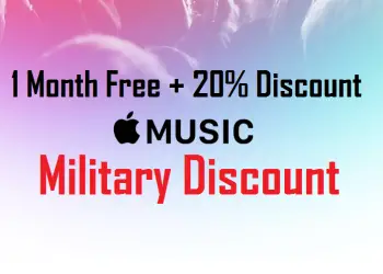 Apple Music Military Discount